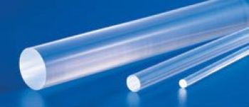 4 mm Acrylglas Rundstab XT, farblos, transparent