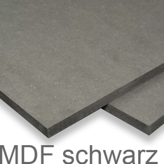 Preview: MDF schwarz