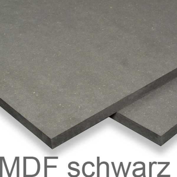 MDF schwarz